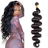 12A Brazilian Human Hair Bundles Body Wave 28 inch Single Bundle Virgin Hair Bundles Body Wave Bundles Human Hair 100G Natural Black Hair Extensions