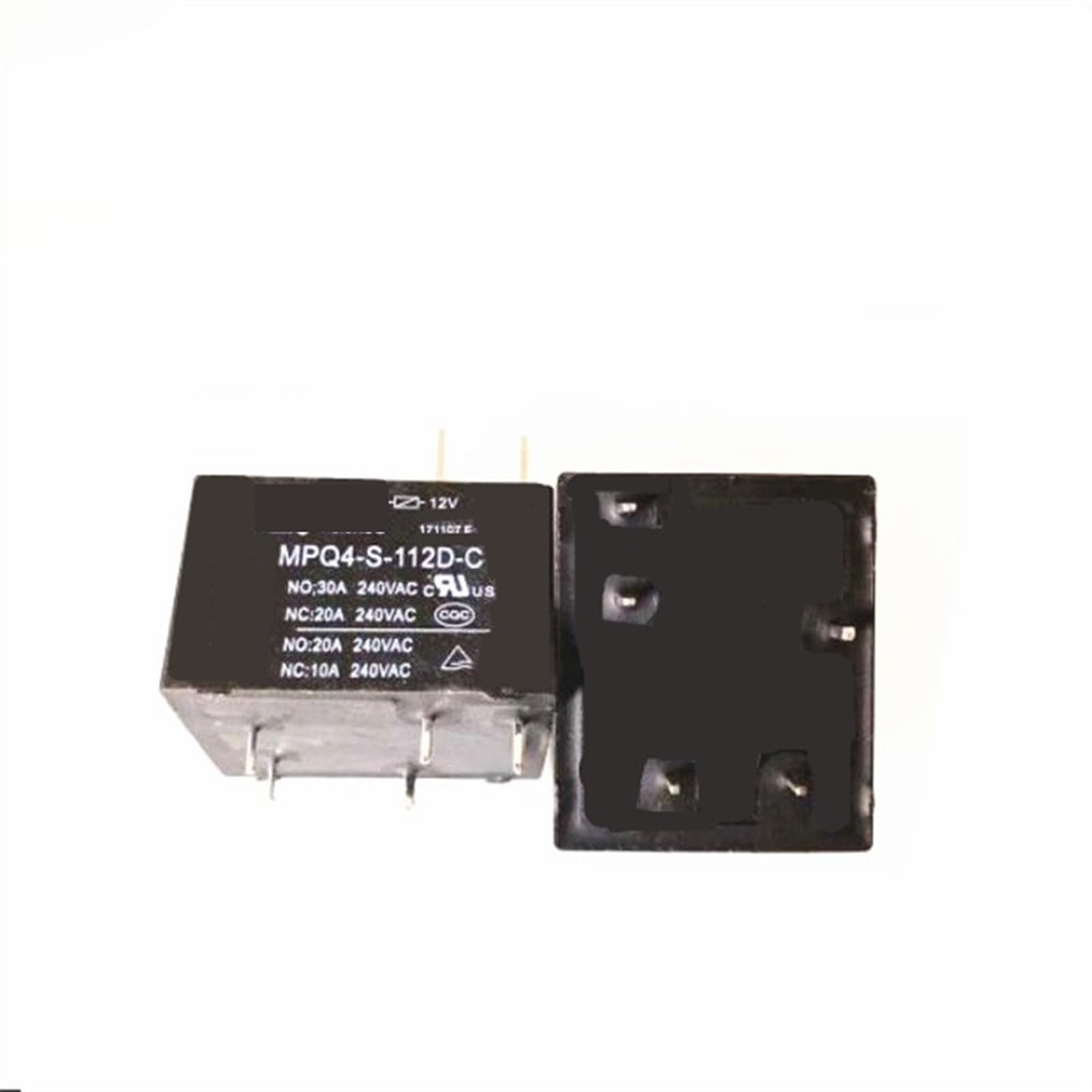 Relais électromécanique MPQ4-S-112D-C 12VDC pour circuit PCB - 2