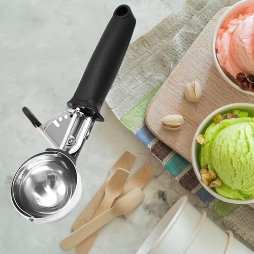 Stainless Steel Ice Cream Scoop Fruit Scoop – Ergonomic Handle, Ideal for Fruit - Image 6
