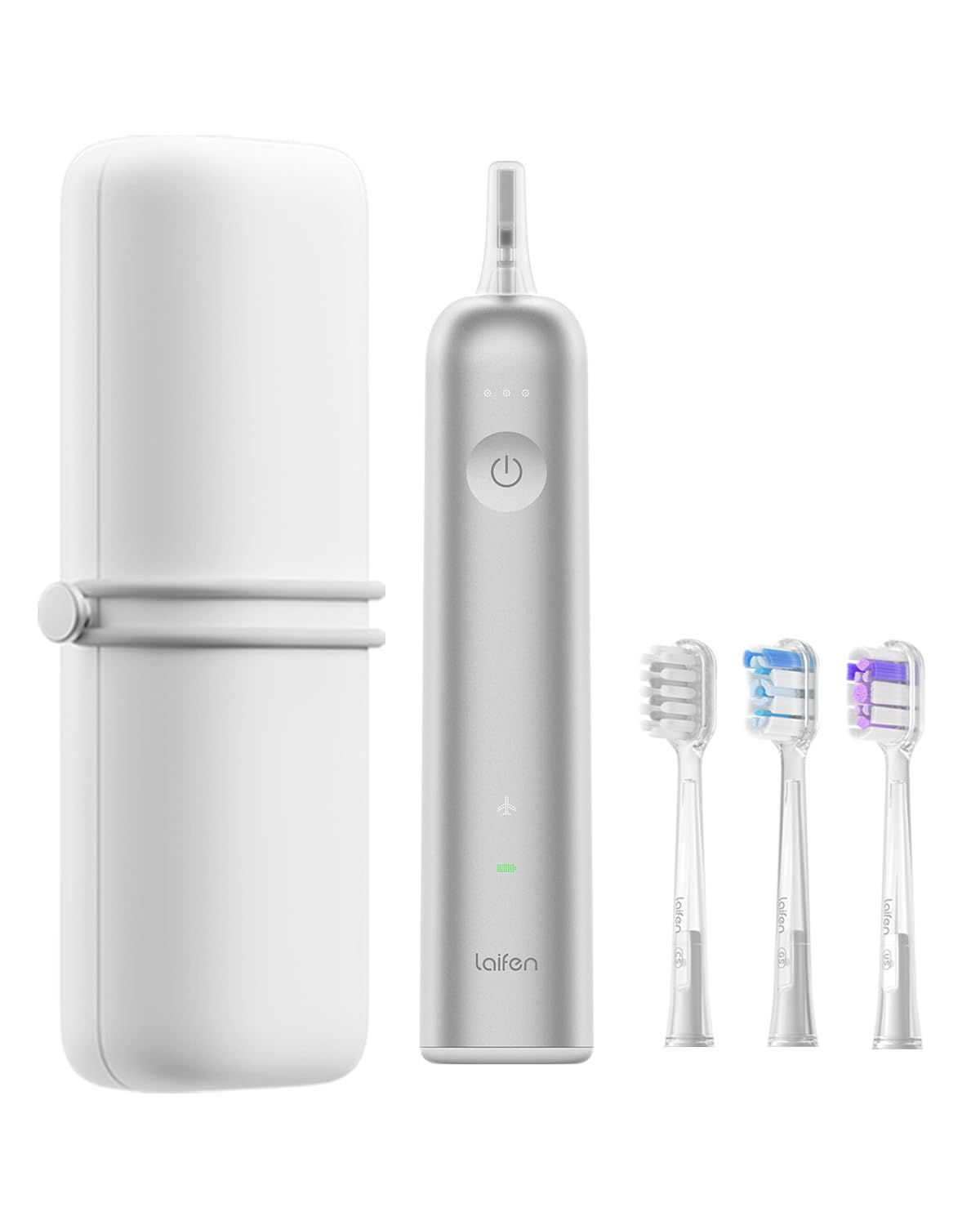 Laifen Wave Electric Toothbrush Aluminum Alloy with 3 Brush Heads — Flash AI Score 91/100