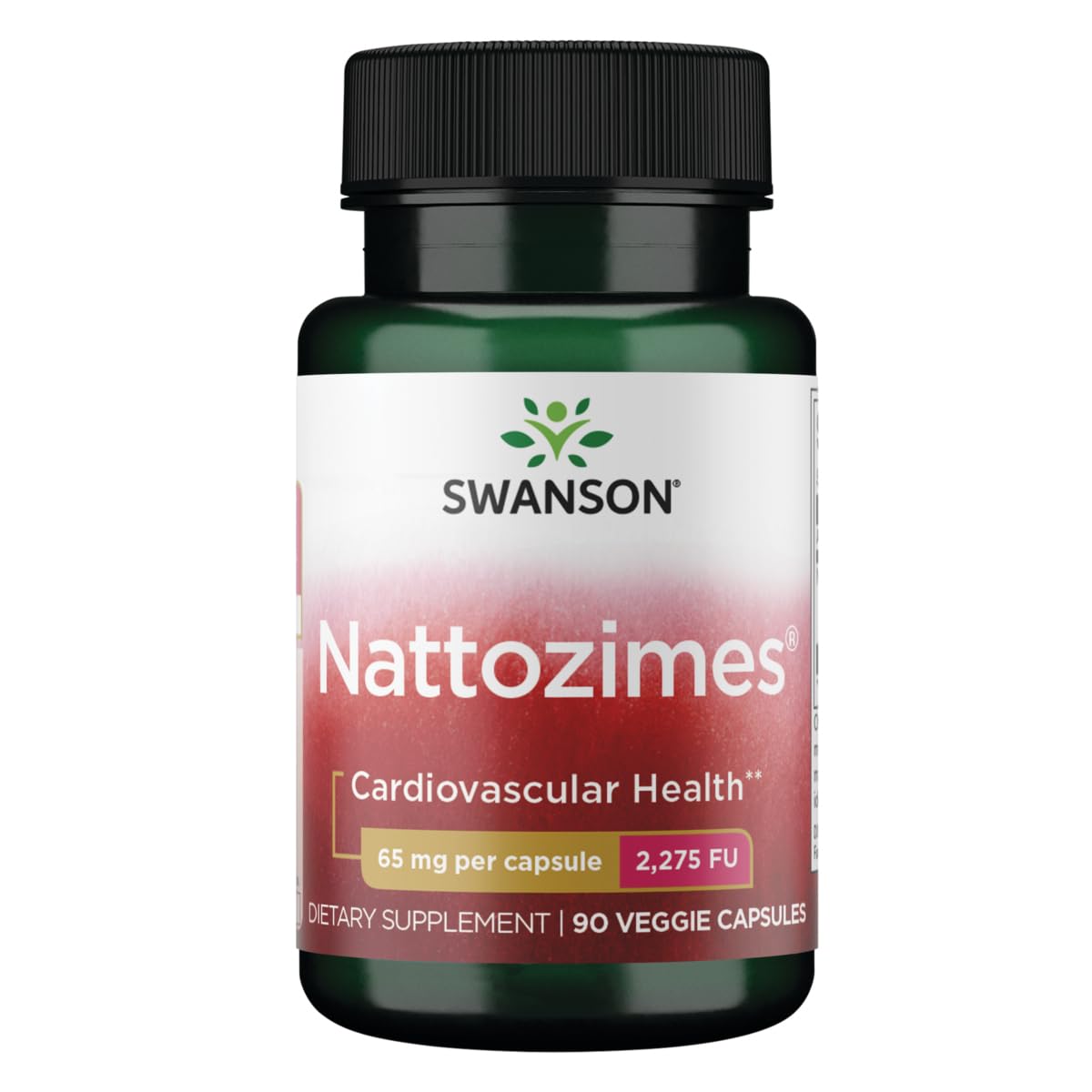 Swanson Nattozimes Enzyme 65 mg/2275 FU, 90 Veg Capsules
