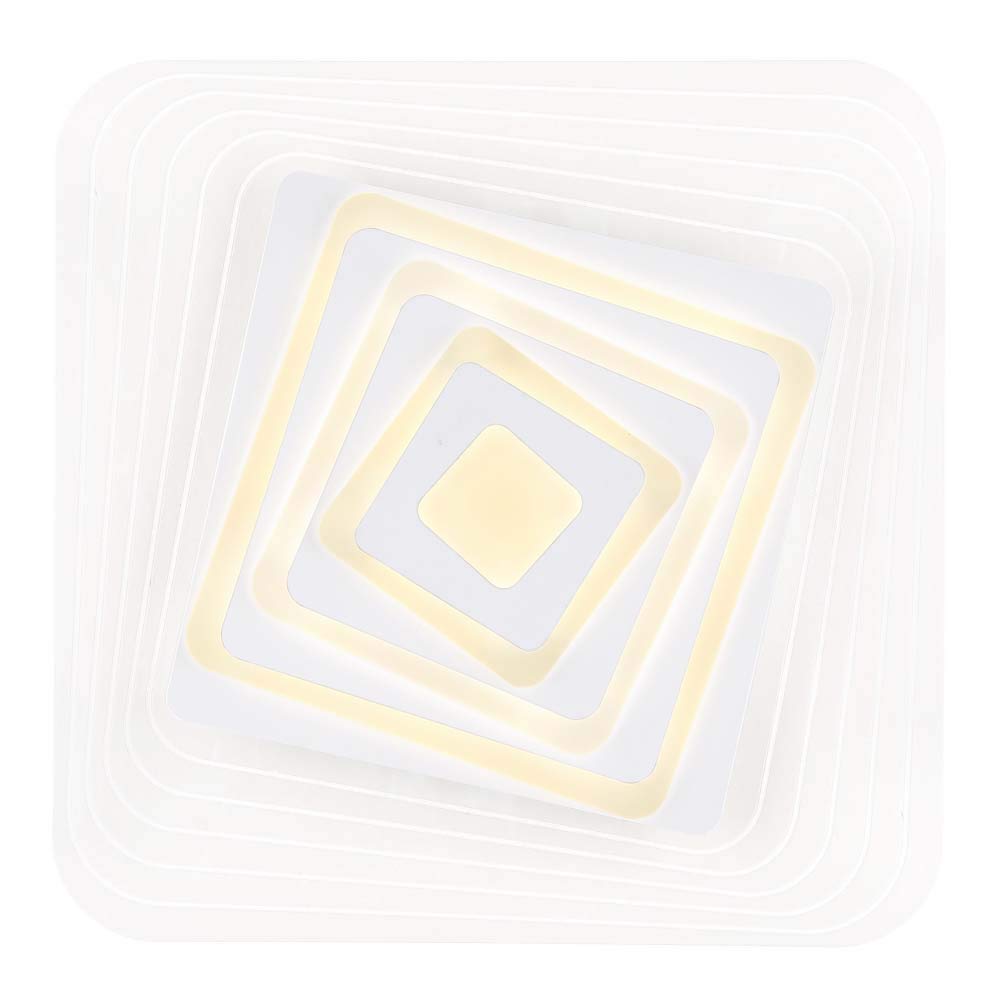 Smart LED Lampki Oświetlenie LED Lampa Sufitowa Lampa Alexa Lampka Nocna Przyciemniana Pilot Zdalnego Sterowania 50 x 50 cm