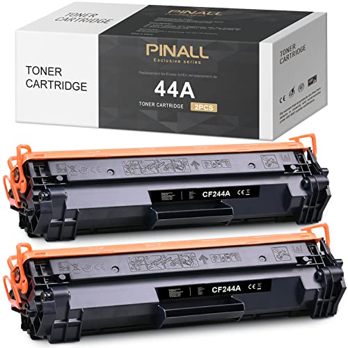 PINALL CF244A Tóner Compatible con HP 44A CF244A para HP Laserjet Pro MFP M28w MFP M28a HP Laserjet Pro M15w M15a (2 Negros) Cover