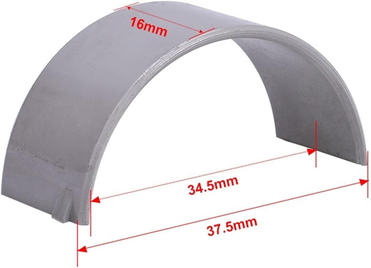 Motorcycle Engine STD 34.5mm Connecting Rod & 35mm Crankshaft Bearing Set Compatible with Kawasaki ZX10R ZX10 Z1000 Z1000 ABS Z1000R Z1000SX(Oversize 0.75)