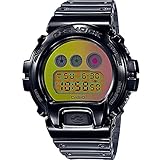 These models commemorate the 25th anniversary of the release of the DW-6900, with its distinctive three digital dials, back in 1995. These new anniversary models incorporate four special design elements. Semi-transparent resin case and band. Light polariz