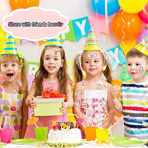 Toulifly Tatuaggio per bambini a tema cartone