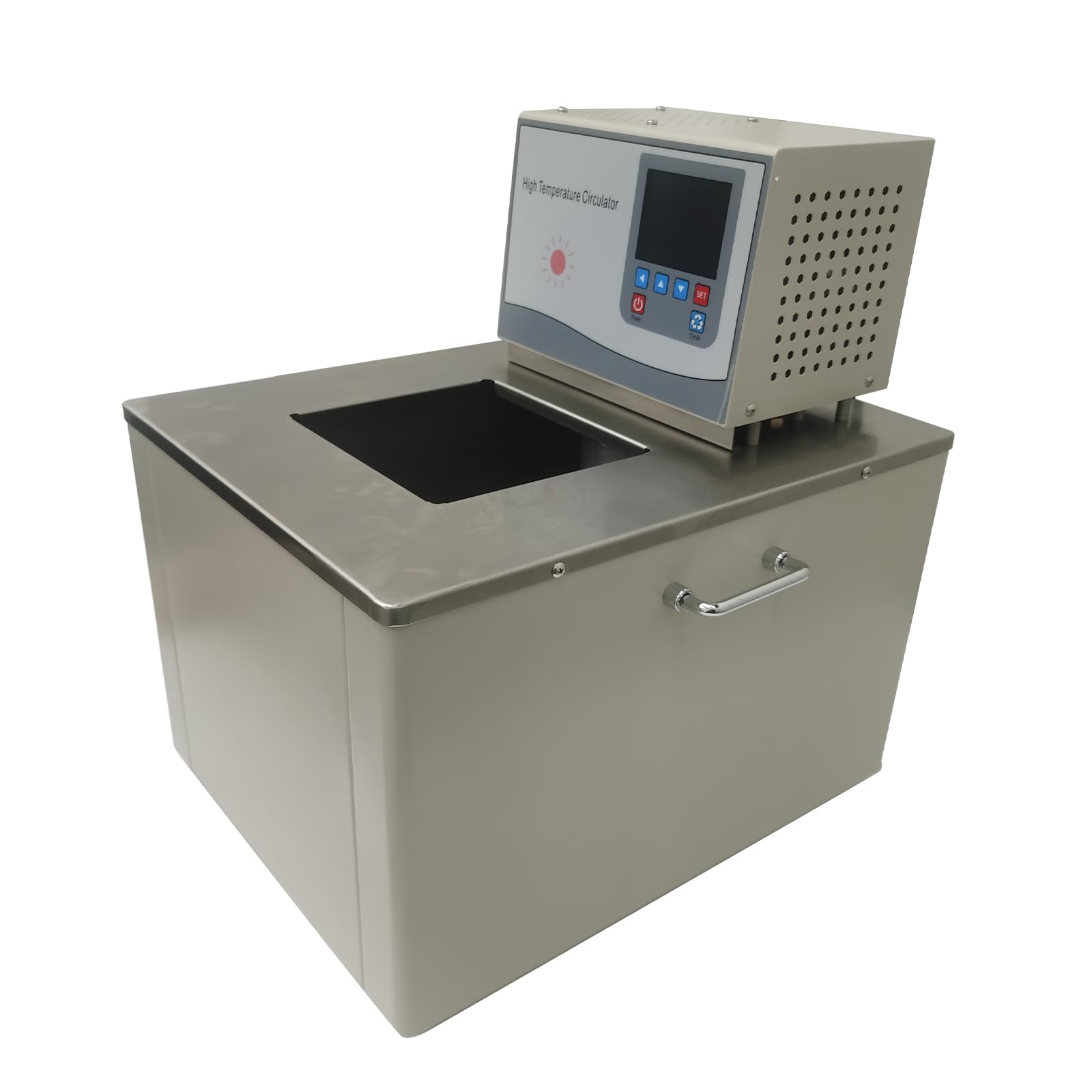 TECHTONGDA Digital Thermostatic Water Bath Laboratory Circulator Pump Heater Heating Devices 30L Capacity Oil Bath Recirculating 220V Bath Heating Circulator with Adjustable Temp Indoor Temp - 300?