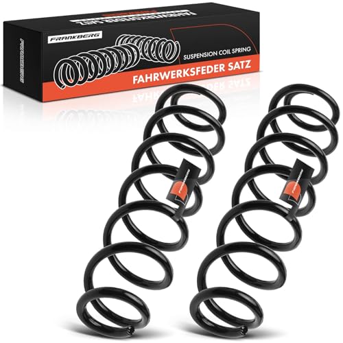 Image of Frankberg 2x Suspension Coil Spring rear axle 5Q0511121BA