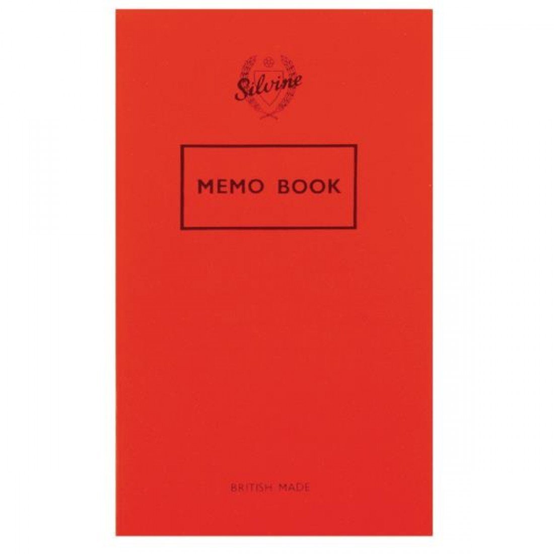 SV042F 158mm x 99mm Feint Memo Book, Red, Pack of 24,15.9 x 9.5cm