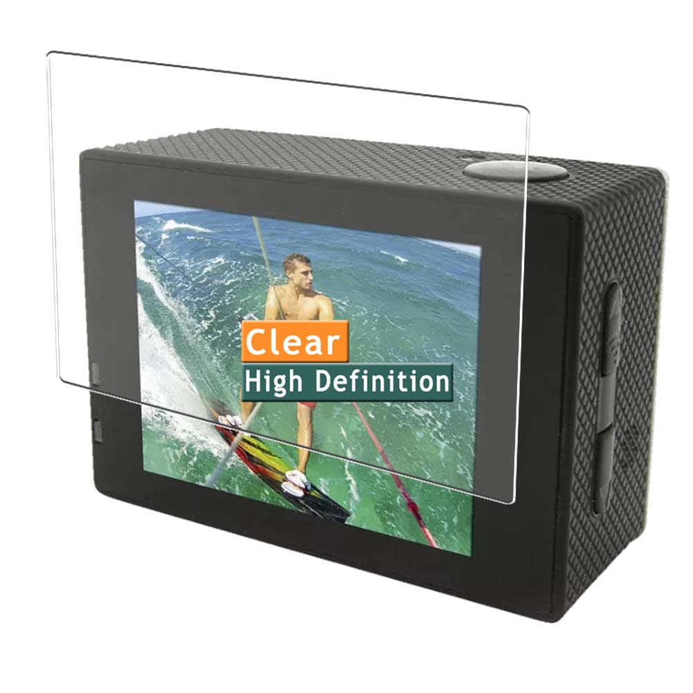 3-Pack Screen Protector, compatible with GOXTREME Vision 4K Action Cam 4K TPU Film Protectors Sticker [ Not Tempered Glass ]