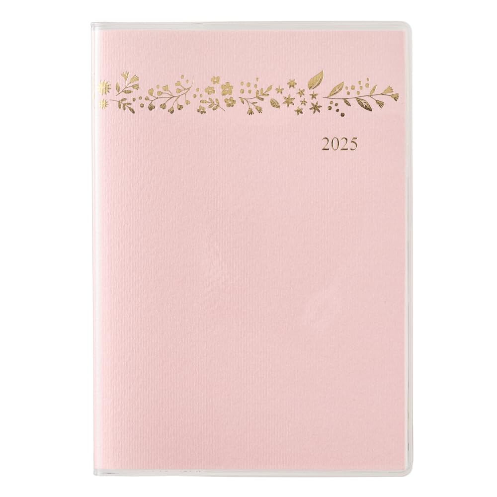 Amazon.co.jp: 2715 ペイジェムマンスリーA6-iアイダにメモ日曜(ピンク