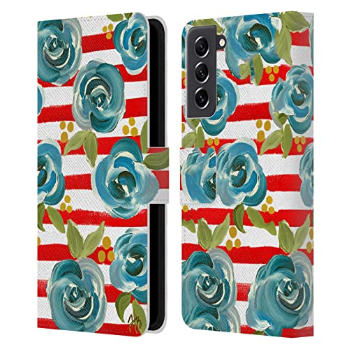Carcasa Samsung S21 FE 5G antiara&ntilde;azos tipo libro Haley Bush para evitar golpes en la pantalla