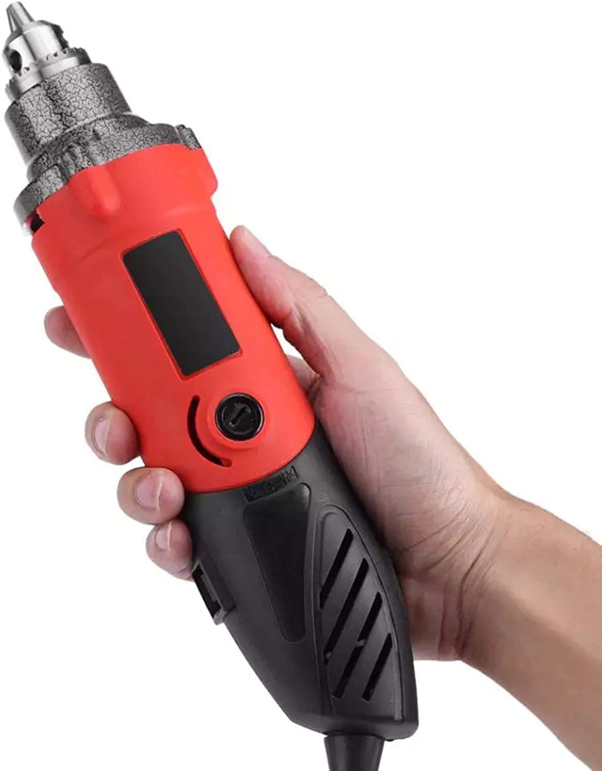 Mini Trapano Elettrico 240W Smerigliatrice Dritta Mini Trapano Elettrico Rotante con Velocità Variabile a 6 Livelli 8000-32000 RPM Penna per Incisore Multiuso per Lucidare Pulire e Incidere