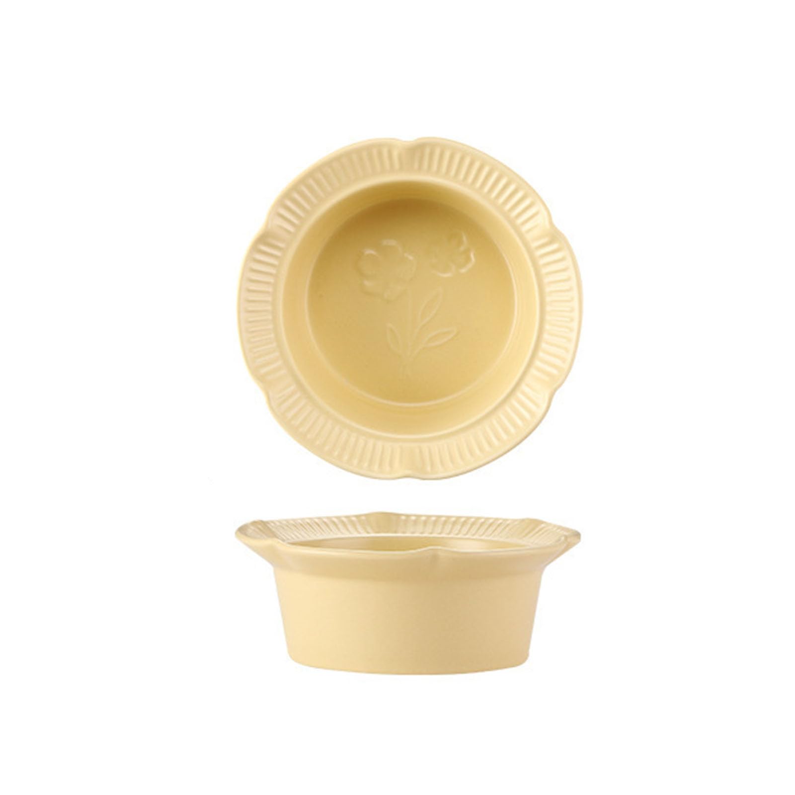 Nudelsuppenschüsseln, Ramenschalen, Müslischalen, Müslischalen Keramik, 800ml Schüssel-Set, Suppenschüsseln, Müslischale, Pudding-Dessertschale,Grün,(Yellow)
