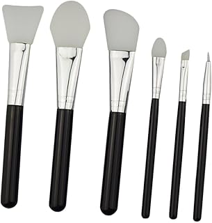 1 Unidades 6 unids cepillo de maquillaje port...