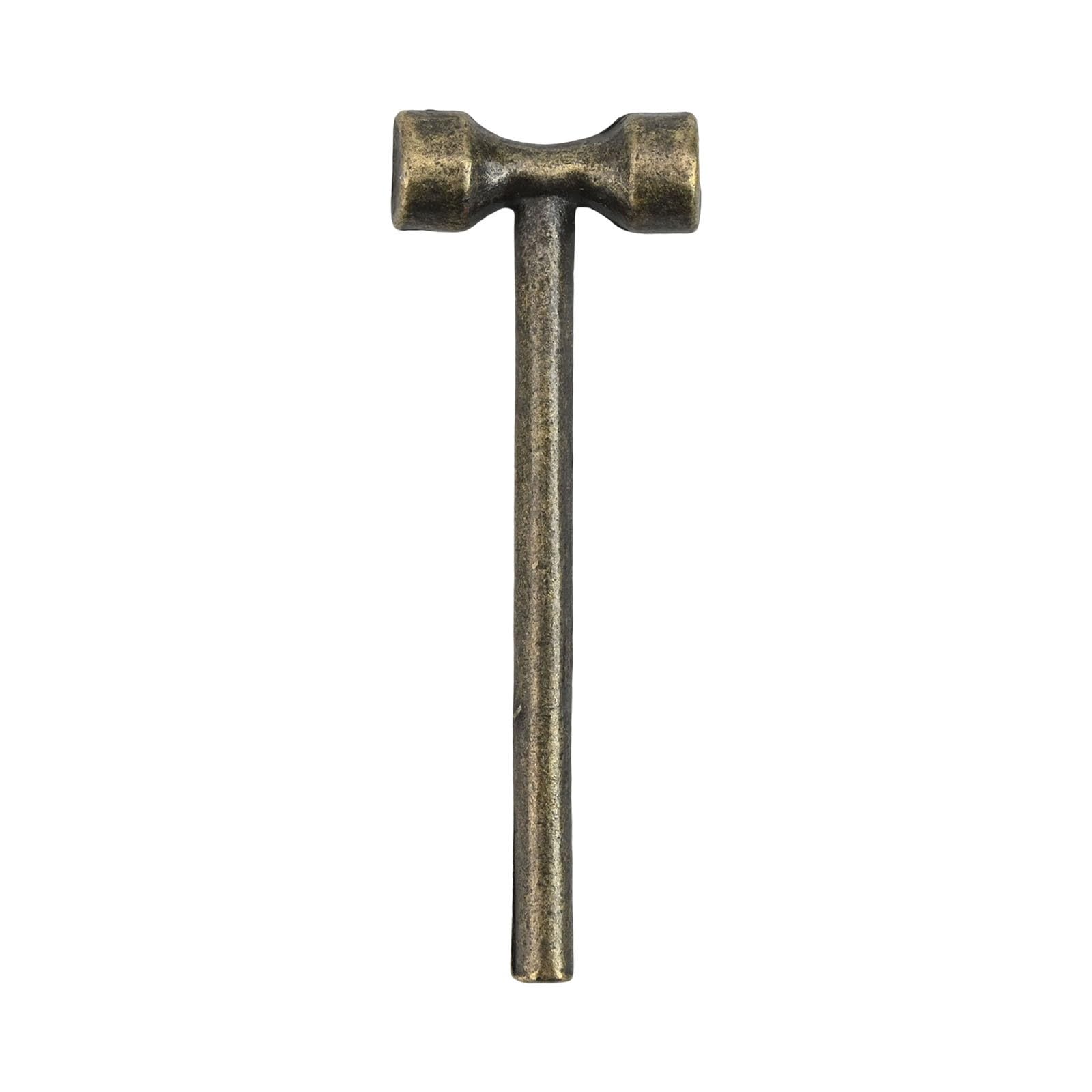 Gong de meditación de bronce chino con 7 campanas decoradas, instrumento de curación de sonido de aleación para atención plena y relajación, 410 x 170 x 50 mm