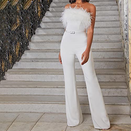 image for Sinzelimin Rompers for Women's Club Party Jumpsuits Summer Fashion Sle