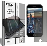 Kratzfest durch die spezielle hartbeschichtete Oberfläche! Die dipos Apple iPhone SE (2020) Blickschutzfilter Folie ist sehr beständig gegen Kratzer und Abrasion!