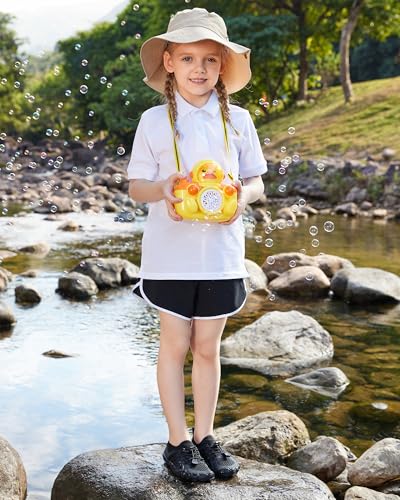 Stelle Girls Boys Water Shoes Aqua Socks with Adjustable Laces Quick Drying Beach Sports Non Slip Swimming Hiking Shoes3