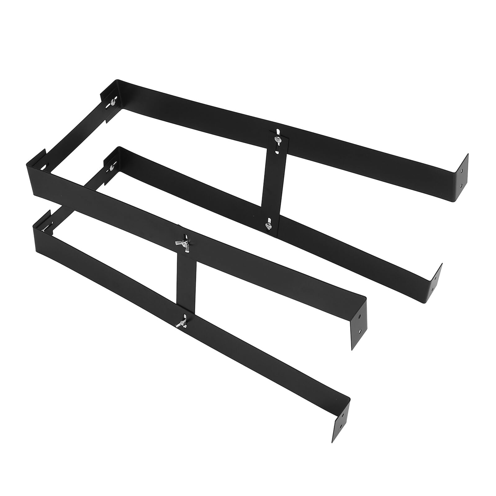 Soporte Ajustable de Acero al Carbono con Diseño Especial y Estructura Resistente para Montaje Debajo del Escritorio en Oficina