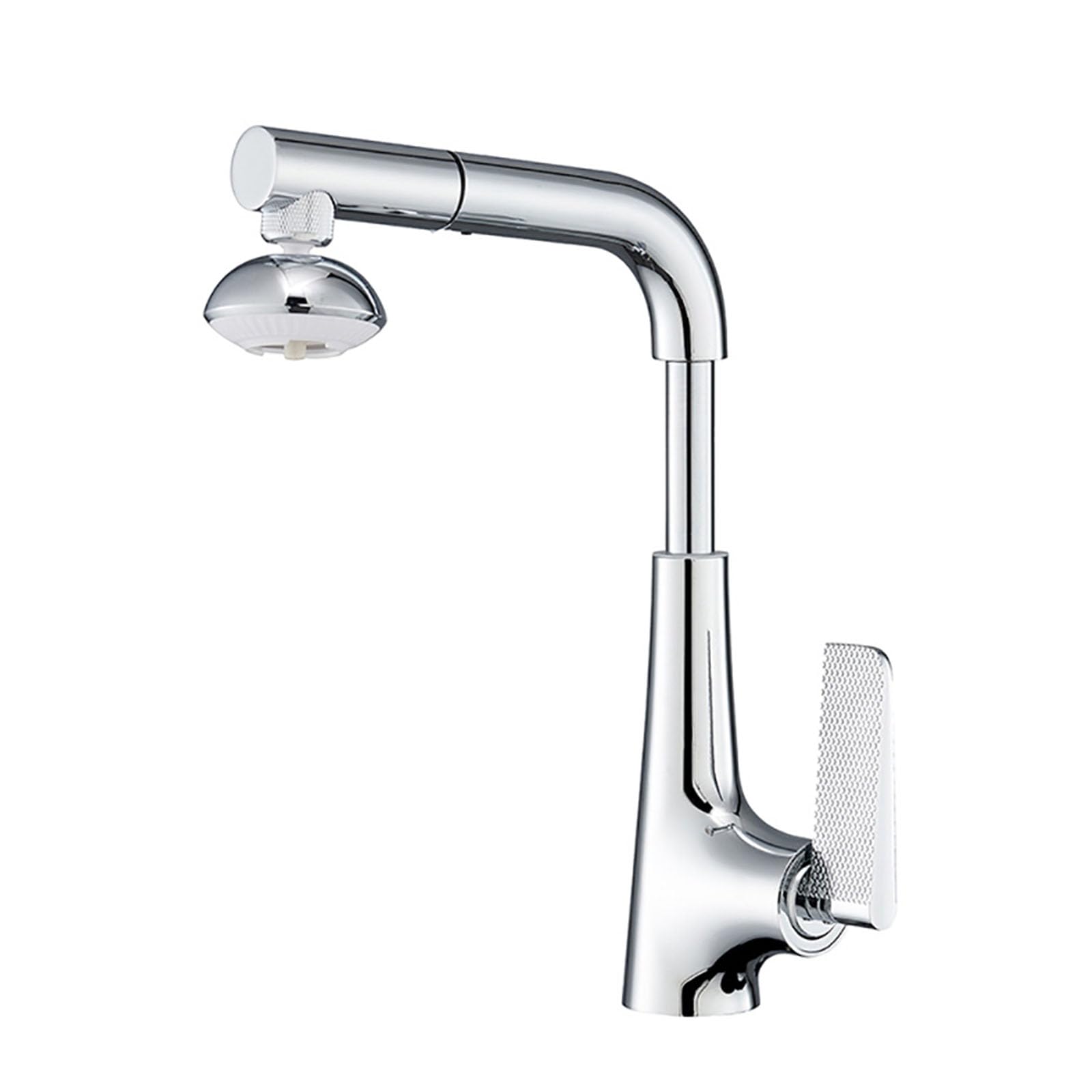 Robinet de cuisine avec douchette mitigeur laiton chrome