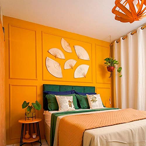 Boiserie Rodameio de EVA Autocolante RM61 3,8cm Branco 10 metros