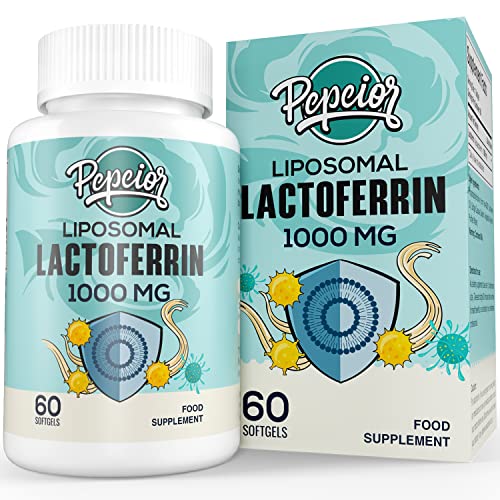 Liposomal Lactoferrin Supplements 1000 mg, 60 Softgels