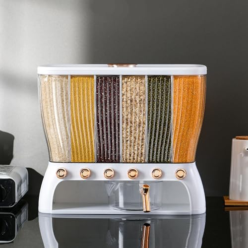 Image of ARTISOUL Cereal Dispenser Moistureproof Dry Food Dispenser for Rice Pantry Home | Kitchen, Dining & Bar | Kitchen Storage & Organization | Food Storage Containers