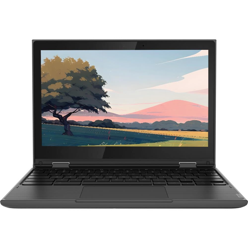 Lenovo Chromebook 300e Ordinateur portable 2 en 1, Intel Celeron N4020, écran 11,6" (1366 x 768), 4 Go de RAM, 32 Go eMMC, clavier japonais QWERTY, Chrome OS (reconditionné)
