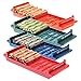 Nadex Rolled Coin Storage Organizer Tray Set with Ridges for Loose Coins | Quarters, Dimes, Nickles, and Penny Color Coded Trays…