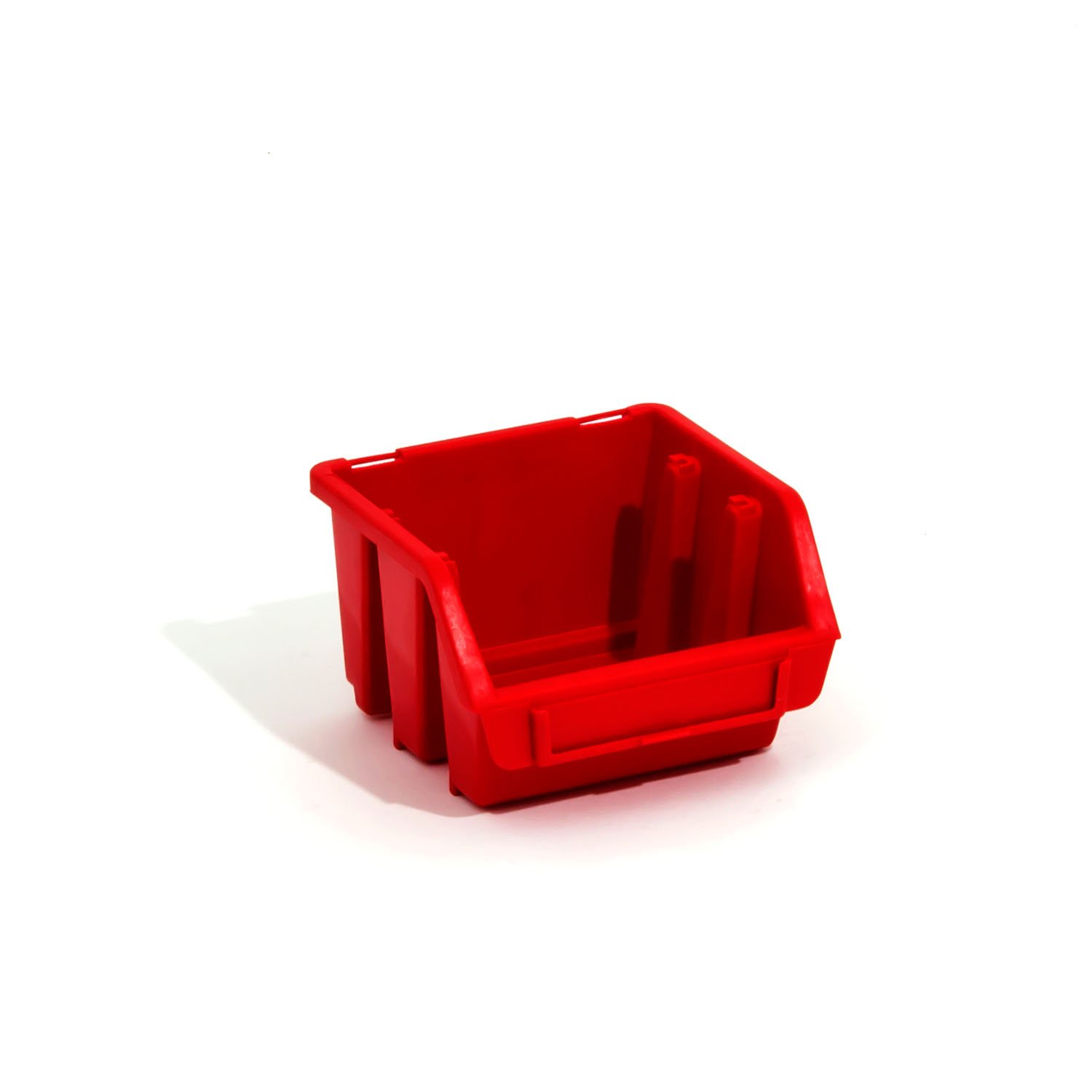 Lot de 30 boites de rangement bacs a bec en rouge ERGO-Box taille 1