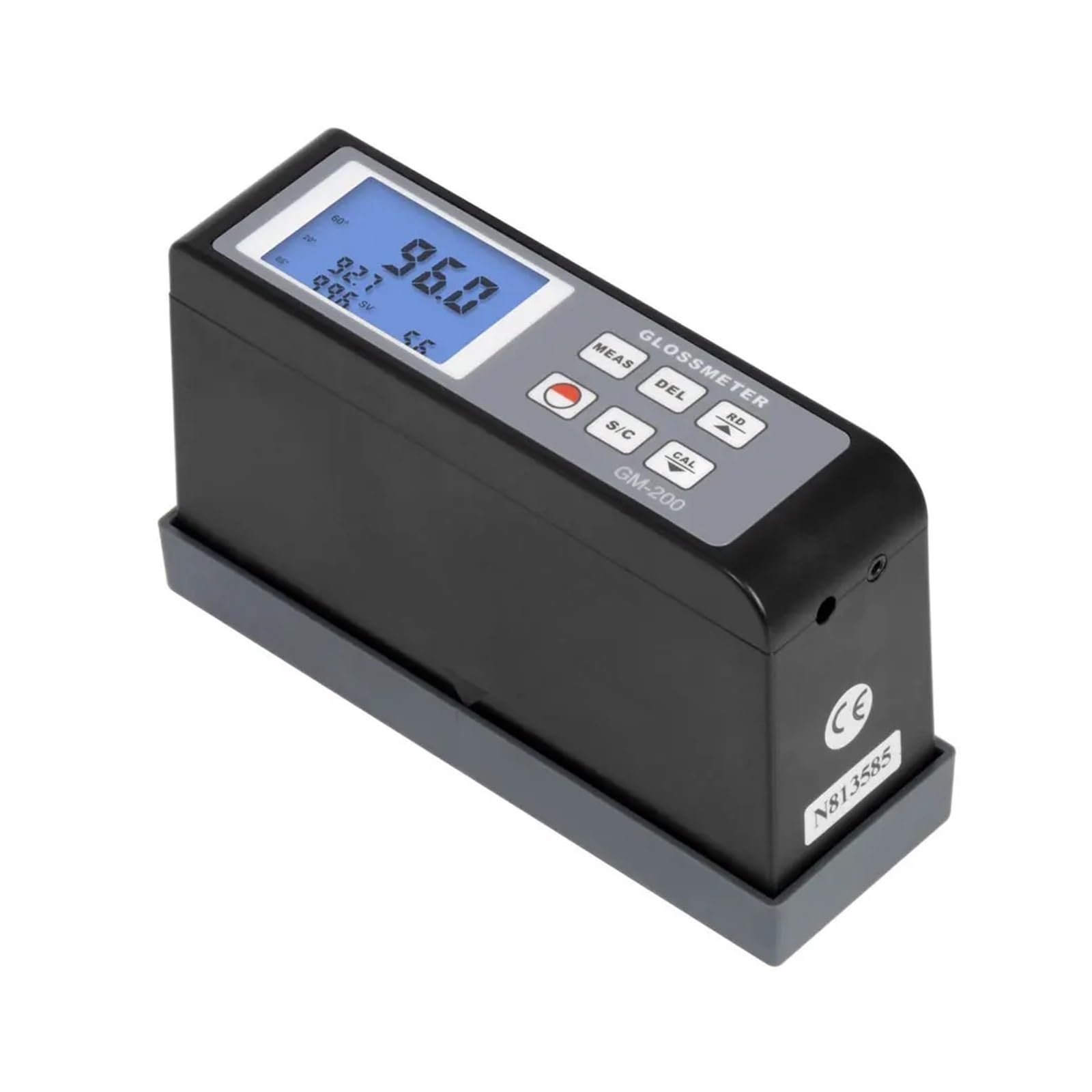 NURII Multi-Angle Gloss Meter Tester, 20/60/85 Degree Measuring Angle 0.1-200GU Glossmeter Stone Tile