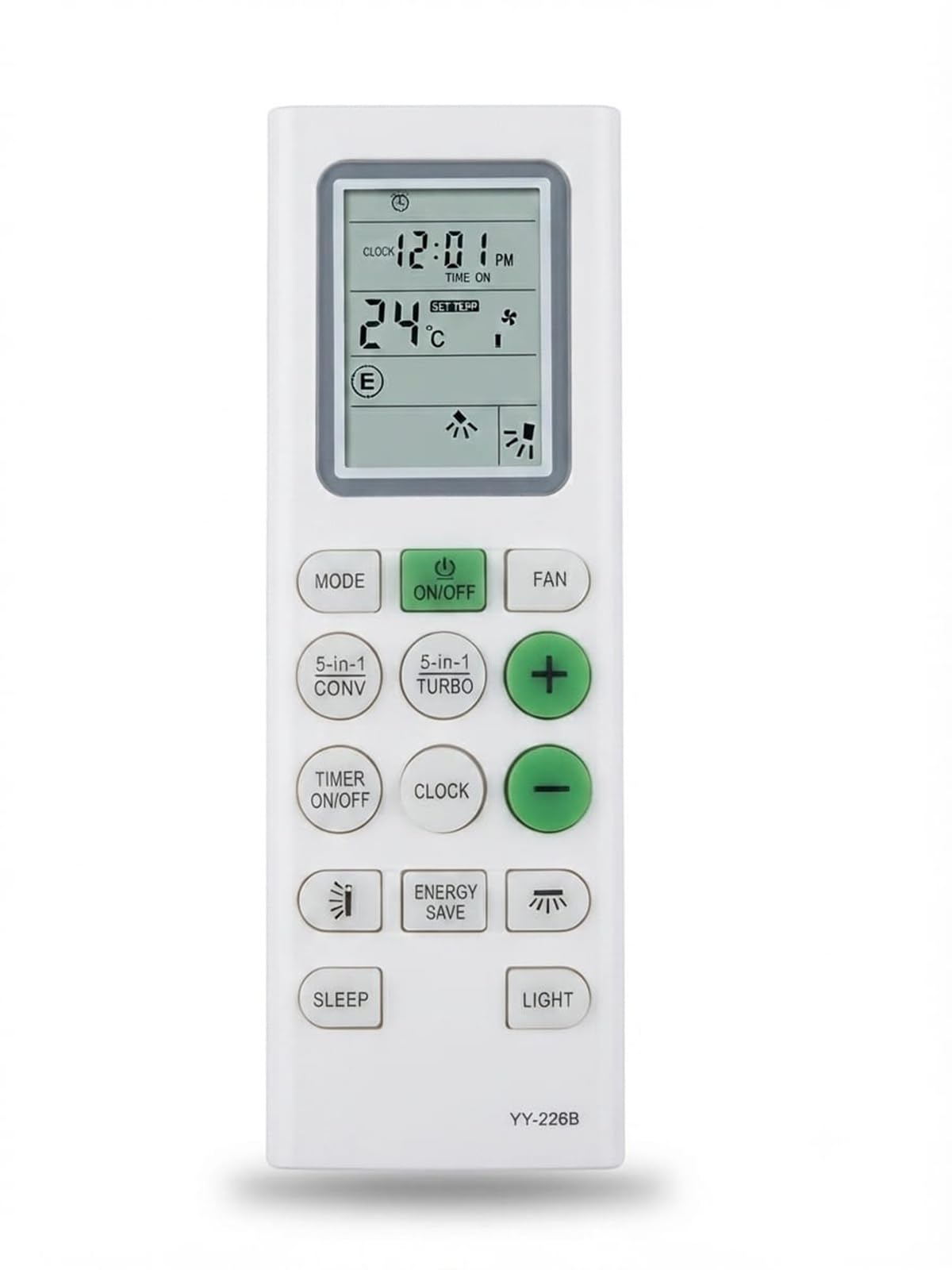 tmq remote compatible with bluestar ac suitable for 1 ton, 1.5 ton, 2 ton inverter split and window air conditioner