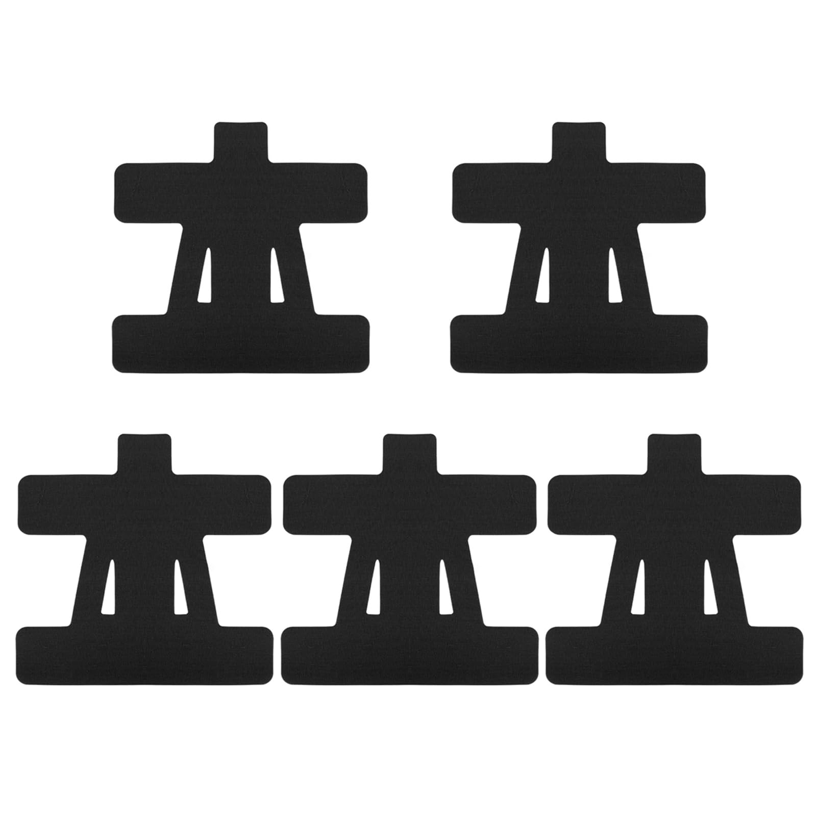 Porceosy Black 5/10 Pcs Kinesiology Tape For Shoulder Pain Relief - Breathable & Waterproof Elastic Sports Tape, Precut Strips For Shoulder Support & Stability - Athletic Recovery & Muscle Support 10