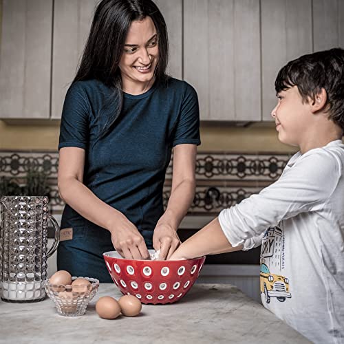 Guzzini Le Murrine Bowls, Us:one Size, Red/White/Transparent Red #TOP1