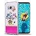 Produktbild Conie PC35239 Picture Case Kompatibel mit Samsung Galaxy S8, Rückschale mit Motiven Silikon TPU Backcover für Galaxy S8 Bumper Motiv Eule 2