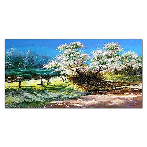 Tableau en verre 100x50cm pour transformer un mur vide en paysage nature