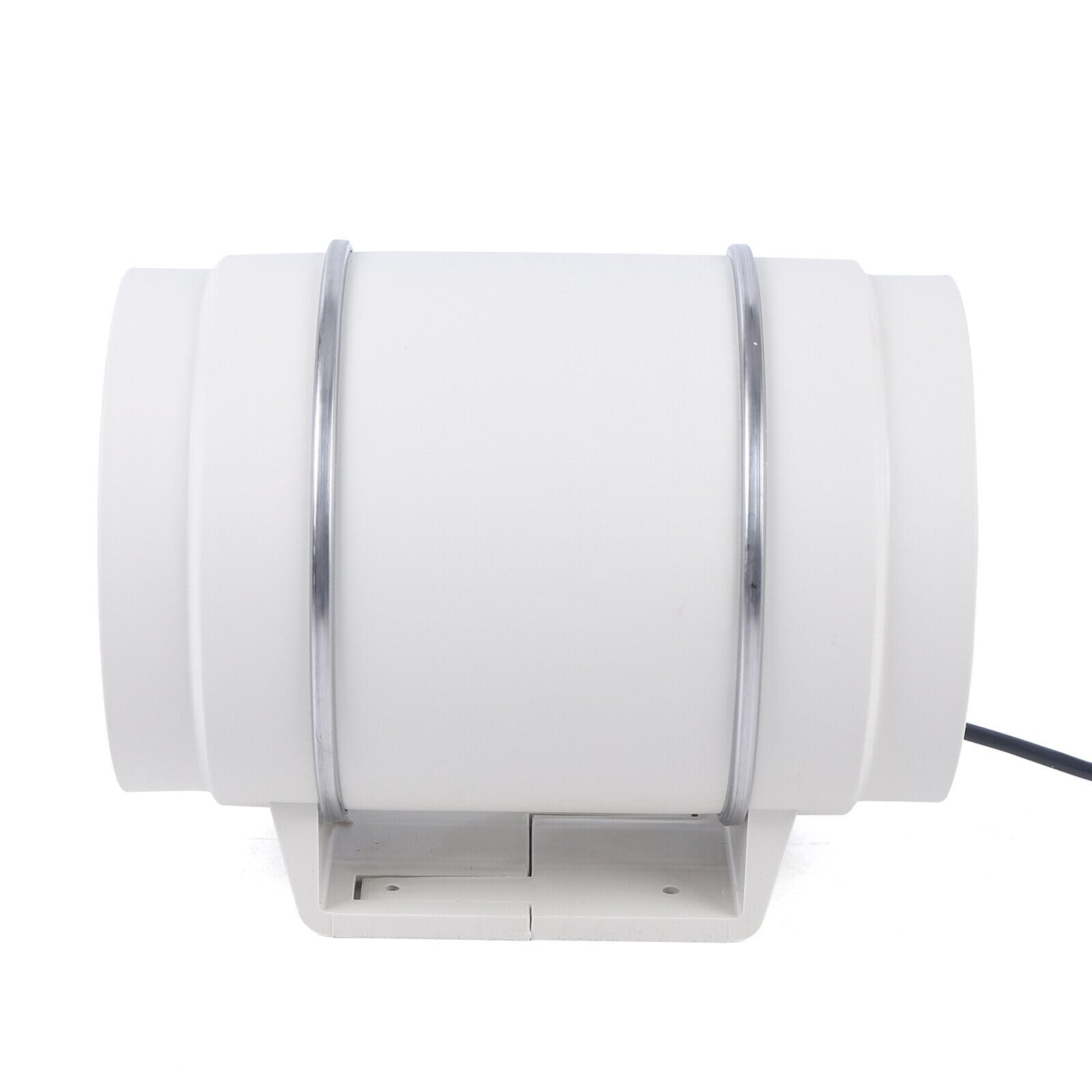 Rohrventilator Vents Gebläse Rohrlüfter Ventilator Kanallüfter Lüfter Motor Abluftventilator für Growzelt Growbox Hydrokultur Belüftung (200mm)