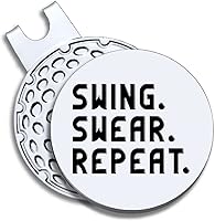 Vista 17 de Men Golf Ball Marker with Magnetic Hat Clip, Funny Golf Accessories Gifts for Men, Novelty Birthday Gifts for Male Golfer Fan