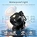 JIARUI Hundelicht mit GPS Tracker, 6 Modi Leuchtanhänger Hund, IP68 wasserdichte LED Tracker Hunde Licht, Kompatibel mit Apple Find My Ohne ABO (nur iOS)