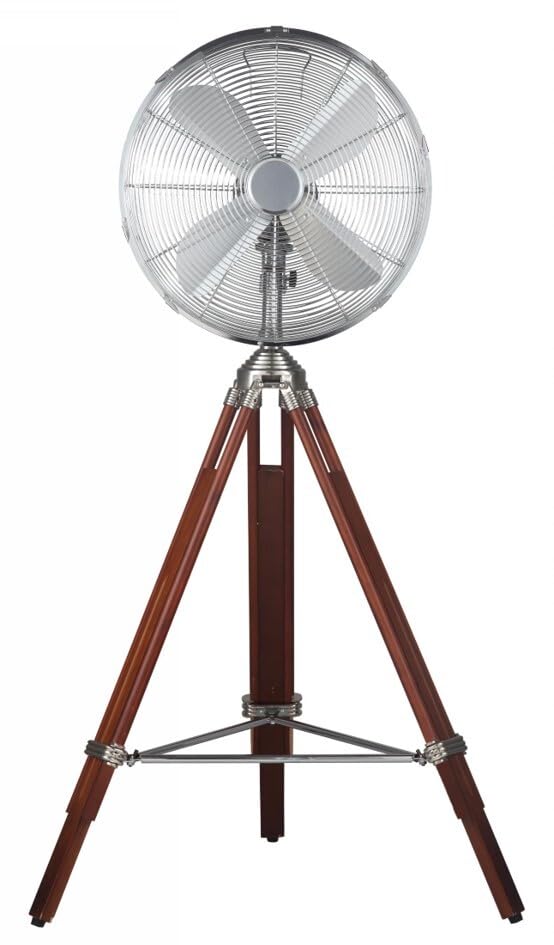 Ventilateur Sur Pied Africo 120w Noir Regx55x55 Cm 3 Vitesses Fixes Et Rotatives 64445999