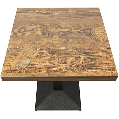 Table à Manger HUOLE Carrée Cover