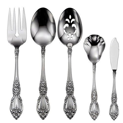 Oneida Wordsworth 5 Piece Everyday Flatware Serving Set