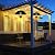 COSTWAY Hanging Patio Heater, 1500W Ceiling Mounted Infrared Heater with 1S Fast Heating, IPX4 Waterproof Electric Outdoor Heater for Large Room, Backyard, Garage