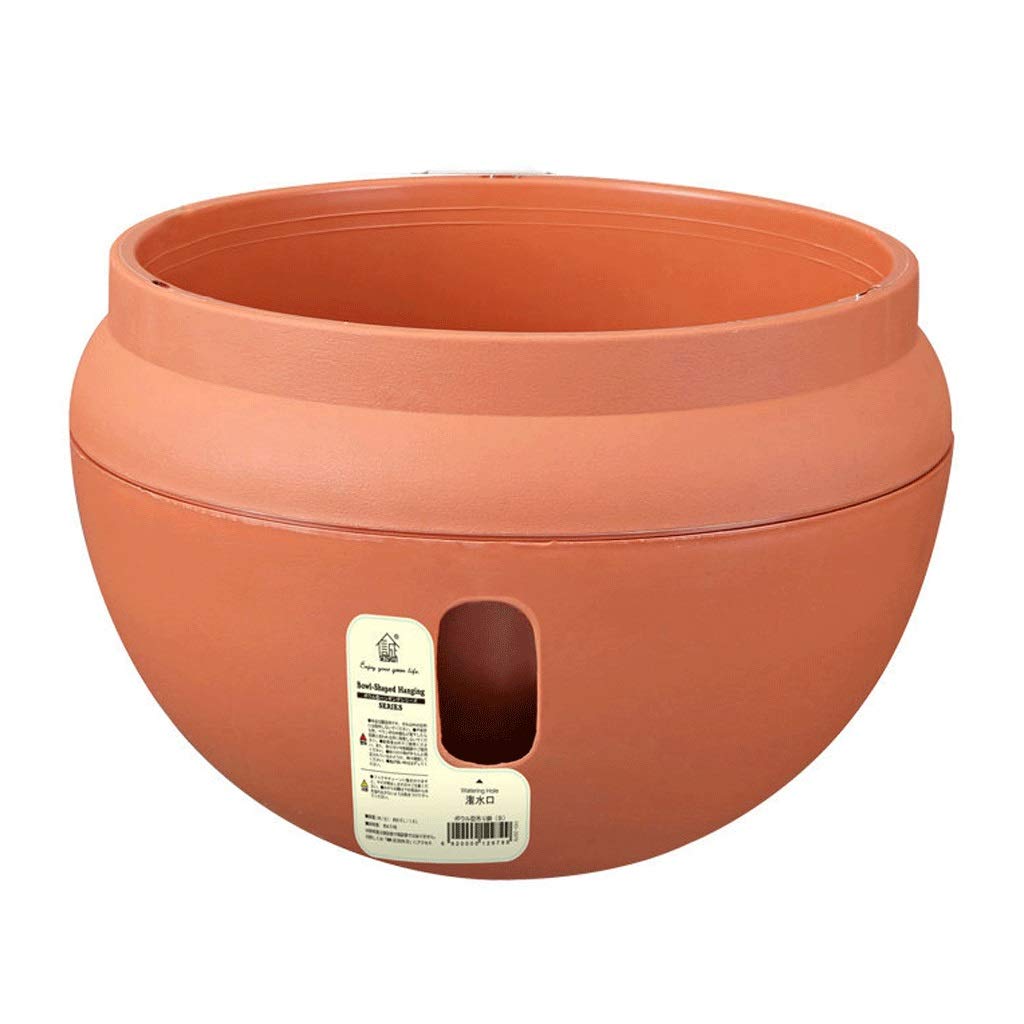 Pots de fleurs jardin pots seaux hanging planteur orange pour mur