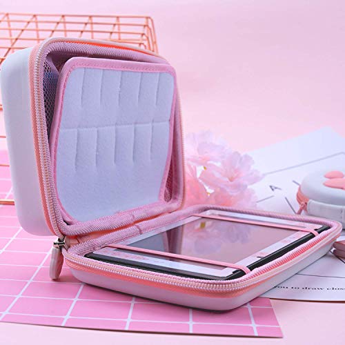 Geekshare Cute Cat Paw Travel Carrying Case Compatible With Nintendo Switch/Switch Oled Hard Shell Portable Storage Bag For Switch Console Controller & Game Accessories,With Removable Shoulder Strap #TOP4