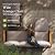 Sophia & William Wicker Patio Furniture Set, Outdoor Rattan Sectional Sofa 7 Piece Patio Conversation Set with 2 x Corner Sofa, 2 x Single Chairs, 1 x Armless Couch, 2 x Ottoman for Deck, Backyard