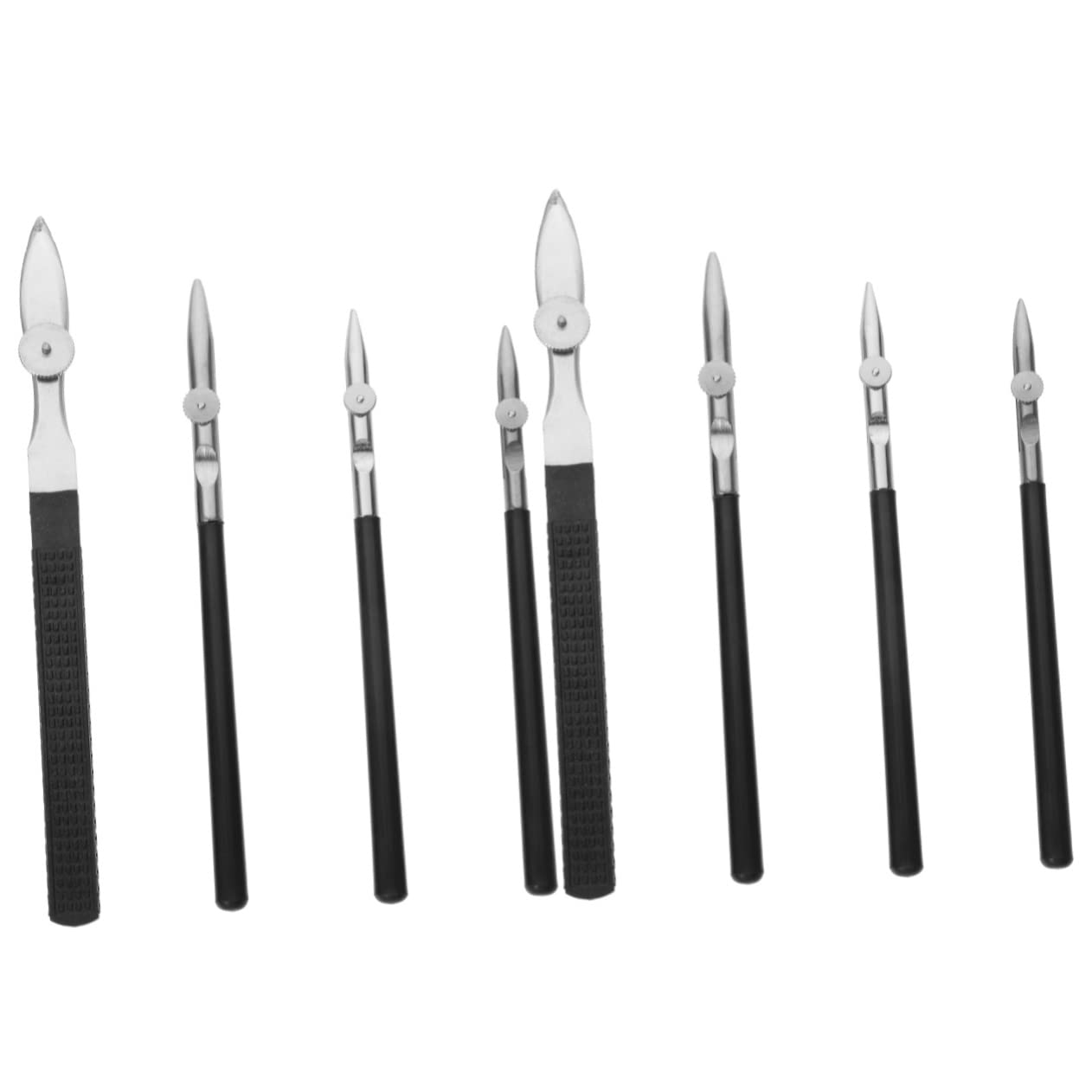 – 8 pcs Ink Painting Technical Cartography Watercolor Draw Paint Straight Convenient Masking Ruling Tool Artists Drawing Supplies Calligraphy Comic Art Pen Fluid Line Stationery for