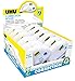 Produktbild UHU Correction Roller Compact, Korrekturroller zum schnellen, sauberen und zeilengenauen Korrigieren von Texten, weiß deckend, 12 Stück à 10 m x 5 mm