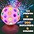 360 Degree Rotating Disco Ball Night Light Disco lamp LED Stage Flashing Light Projector Powered by USB Cable or Battery Operated Multicolor Strobe Lamp for Christmas Dance Parties Dj Bar (Pink)